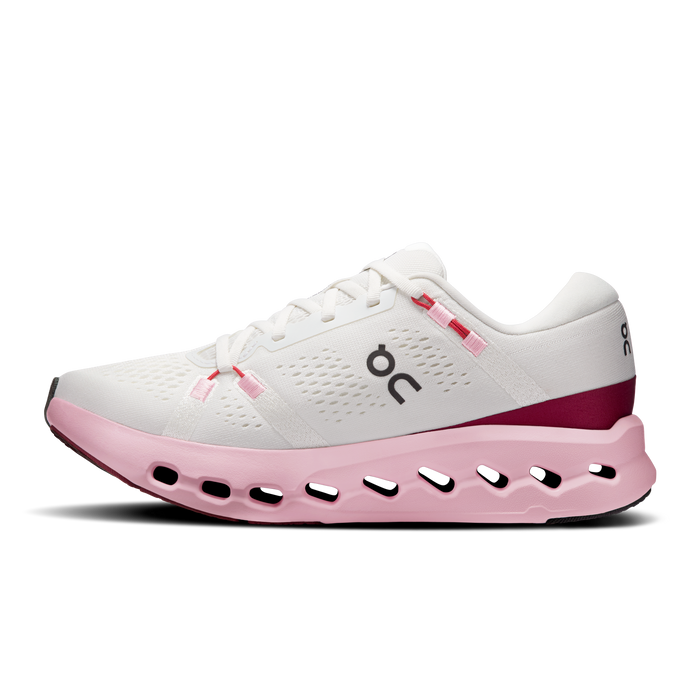 On Running Women's Cloudsurfer 2 Shoes - Ivory / Peony - Just For Sports