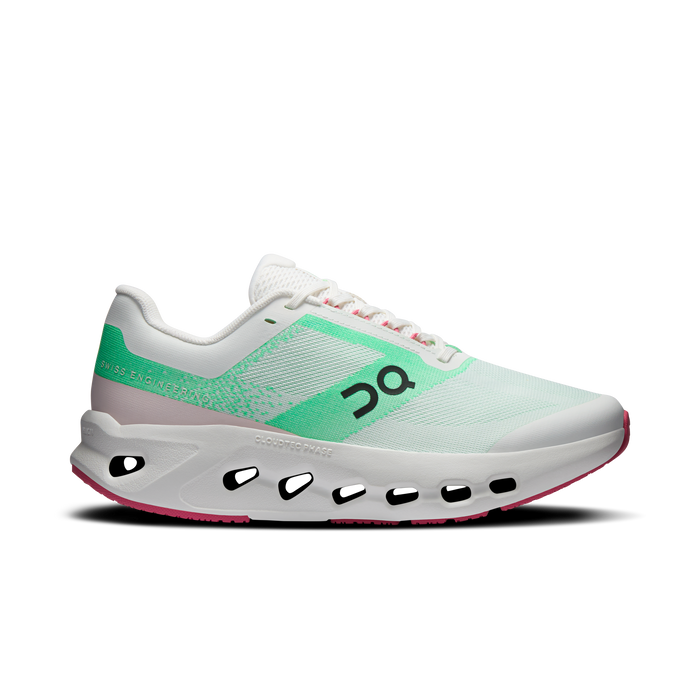 On Running Kids' Cloudsurfer Youth Shoes - Verdite / Ivory