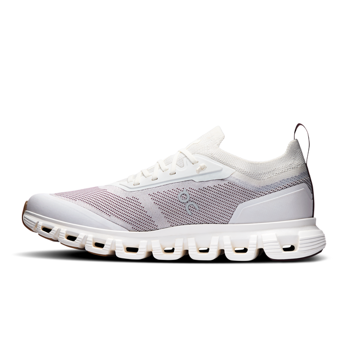 On Running Women's Cloud 6 Versa Shoes - Ice / Maroon - Just For Sports