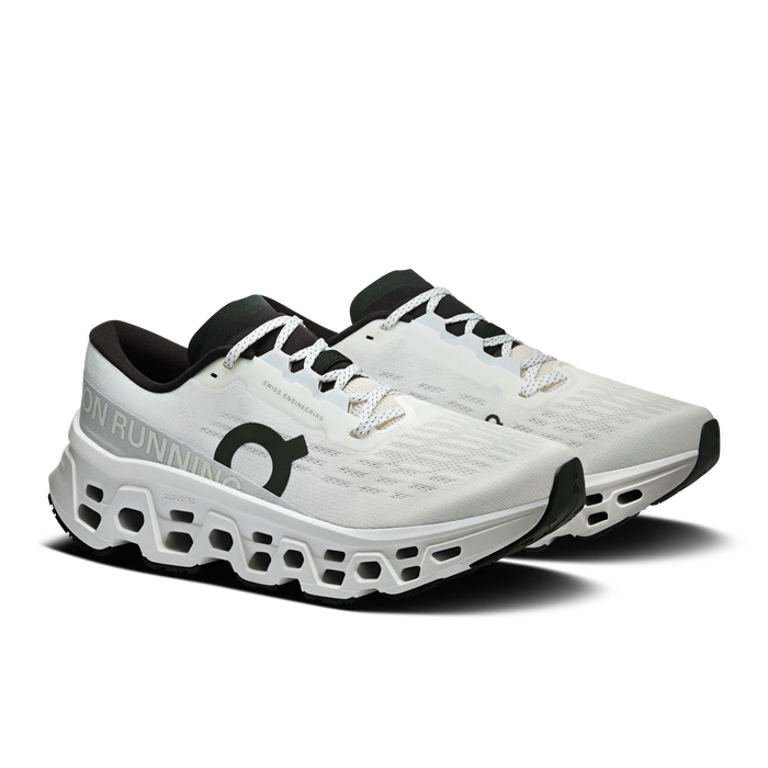 On Running Women's Cloudmonster 3 Shoes - White / White