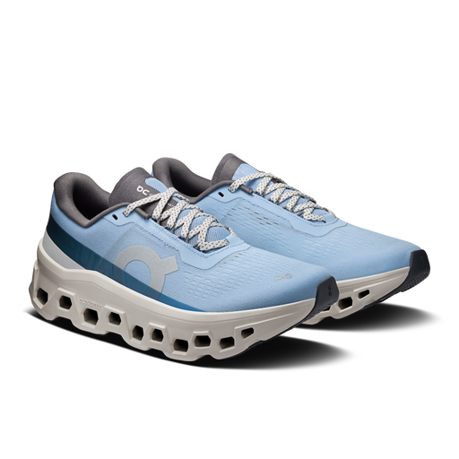 On Running Women's Cloudmonster 1 Shoes - Cerulean / Ice - Just For Sports