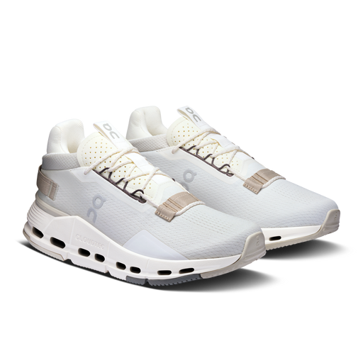 On Running Women's Cloudnova 2 Shoes - Ice / Sand - Just For Sports