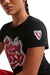 Nike Women's Sportswear Chill Knit Slim Cropped T-Shirt Apparel - Black - Just For Sports
