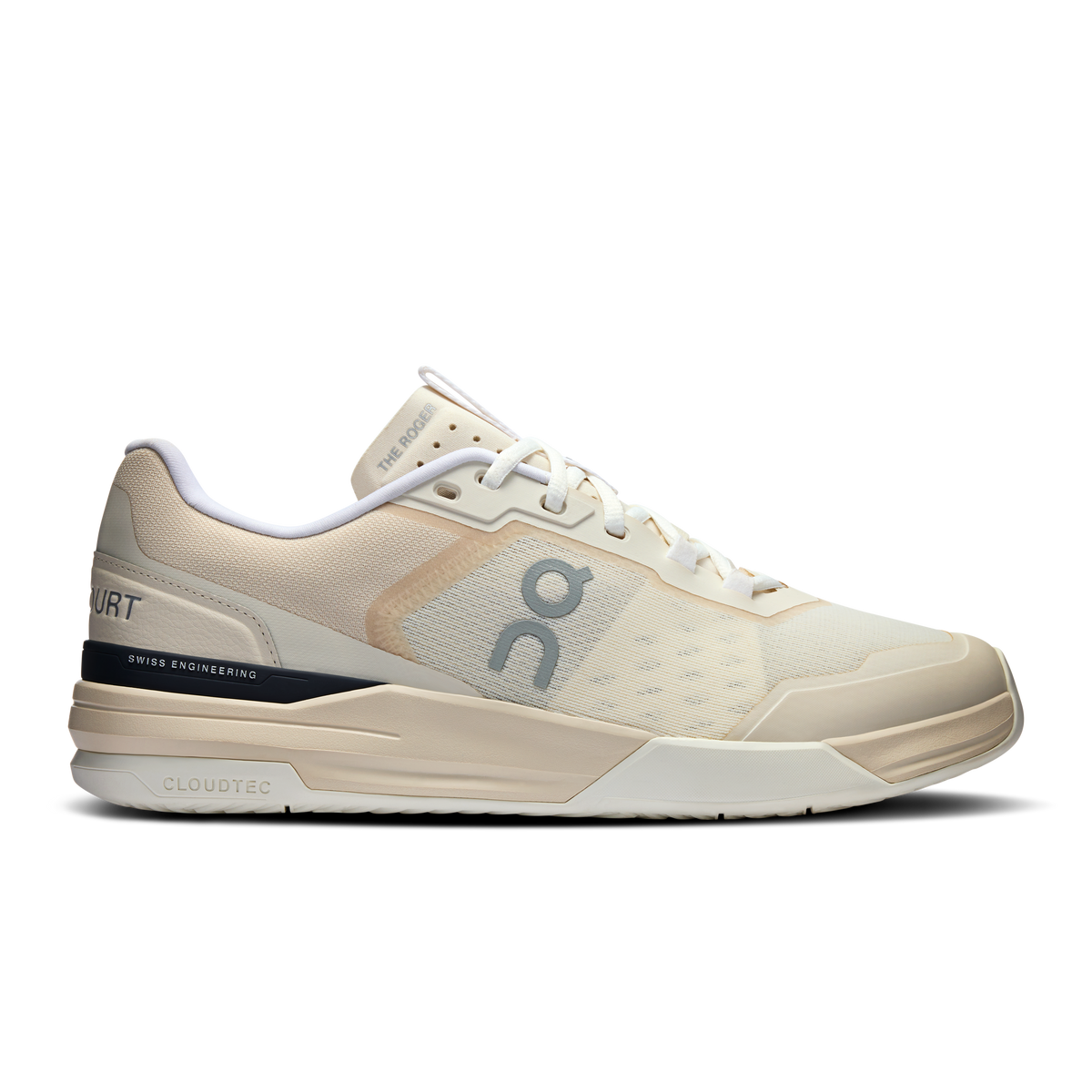 On Cloud The Roger Advantage Sneakers White Taupe Mens Size 11 Tennis Style Men main image 4