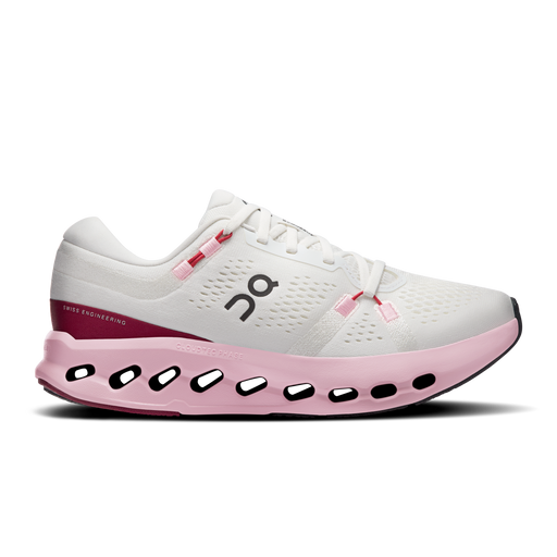 On Running Women's Cloudsurfer 2 Shoes - Ivory / Peony - Just For Sports