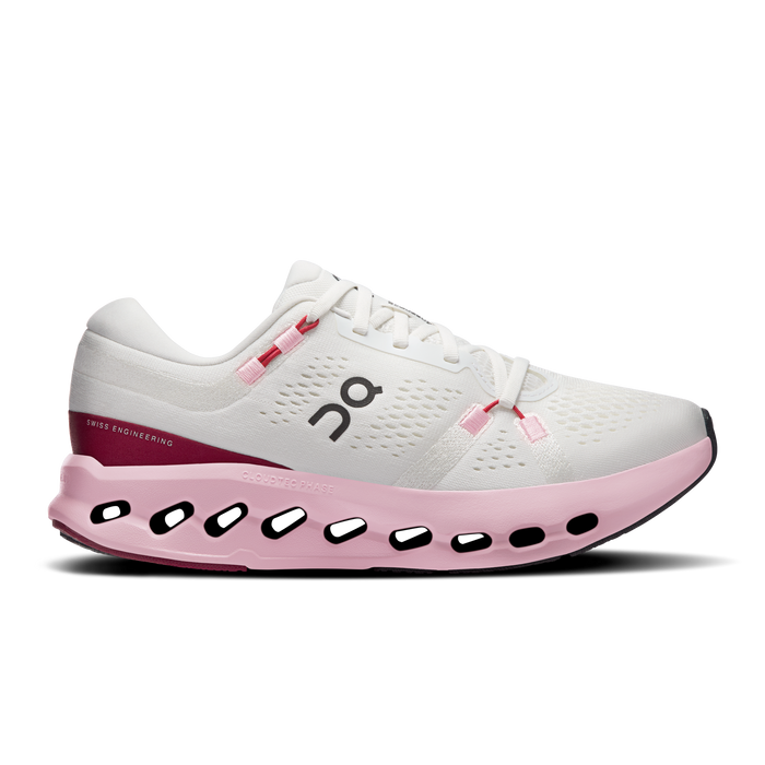 On Running Women's Cloudsurfer 2 Shoes - Ivory / Peony - Just For Sports