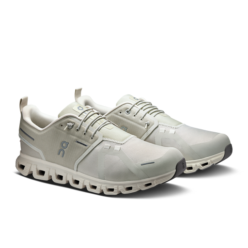 On Running Men's Cloud 6 Waterproof Shoes - Pelican / Ghost - Just For Sports