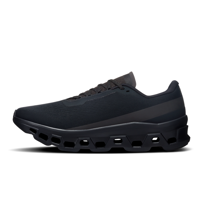 On Running Men's Cloudmonster 1 Shoes - Black / Black - Just For Sports