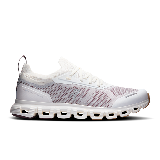 On Running Women's Cloud 6 Versa Shoes - Ice / Maroon - Just For Sports