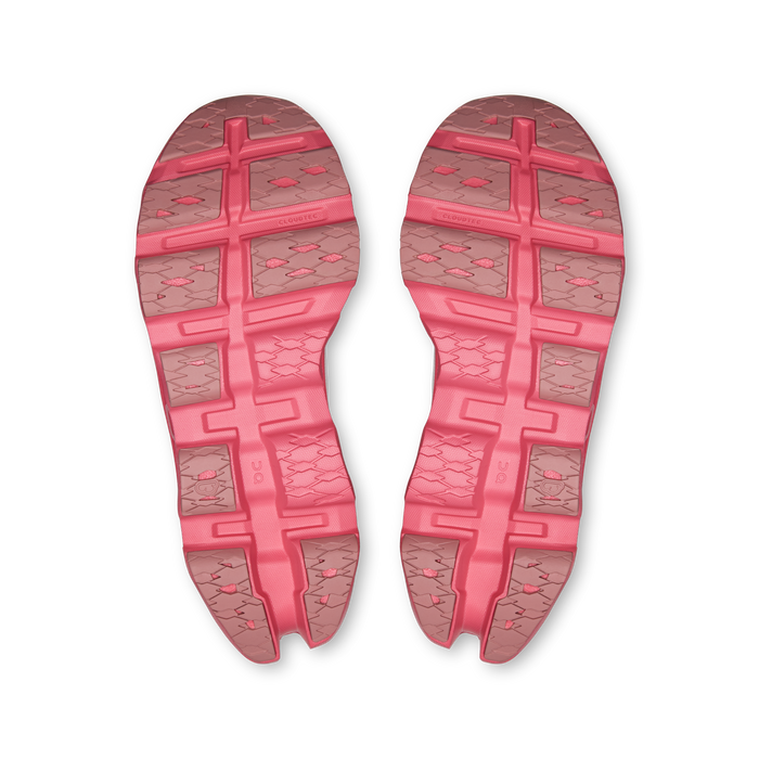 On Running Women's Cloudmonster 3 Shoes - Ivory / Camellia