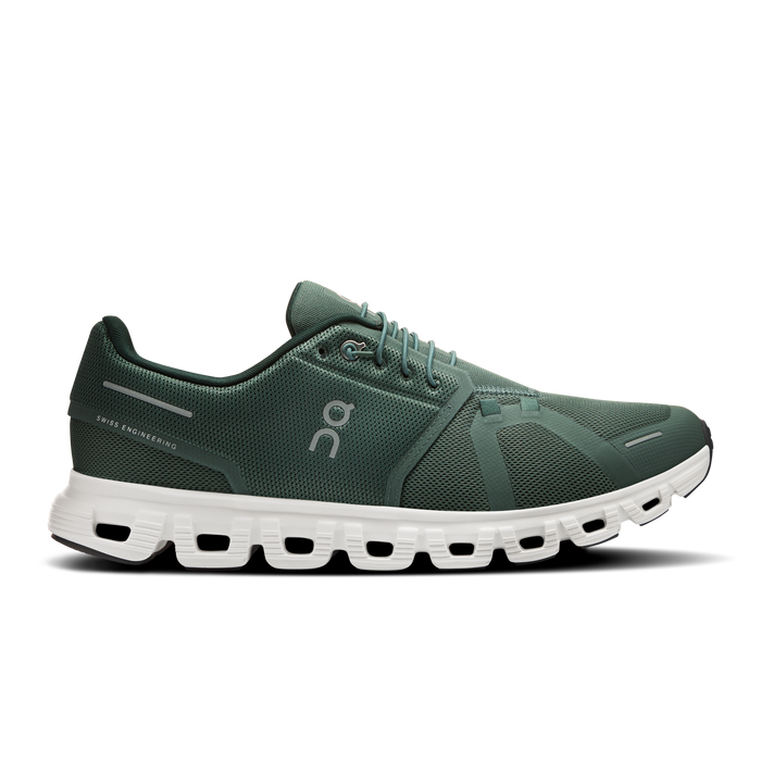 On Running Men's Cloud 6 Shoes - Olive / Evergreen - Just For Sports