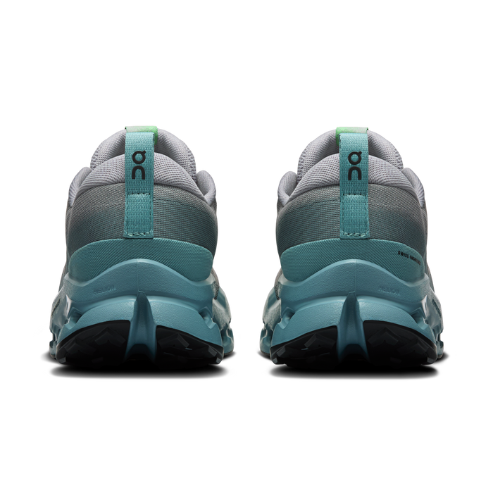 On Running Men's Cloudsurfer Trail 2 Shoes - Platinum / Tide