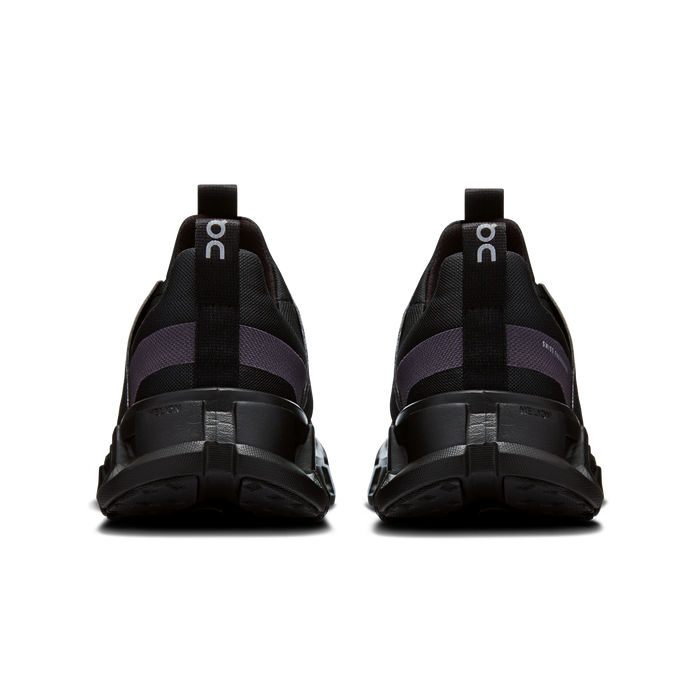 On Running Kids' Cloudswift Youth Shoes - Black / Eclipse