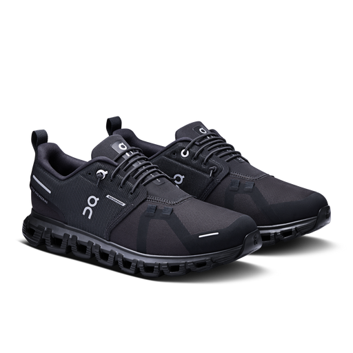 On Running Women's Cloud 6 Waterproof Shoes - Black / Black - Just For Sports