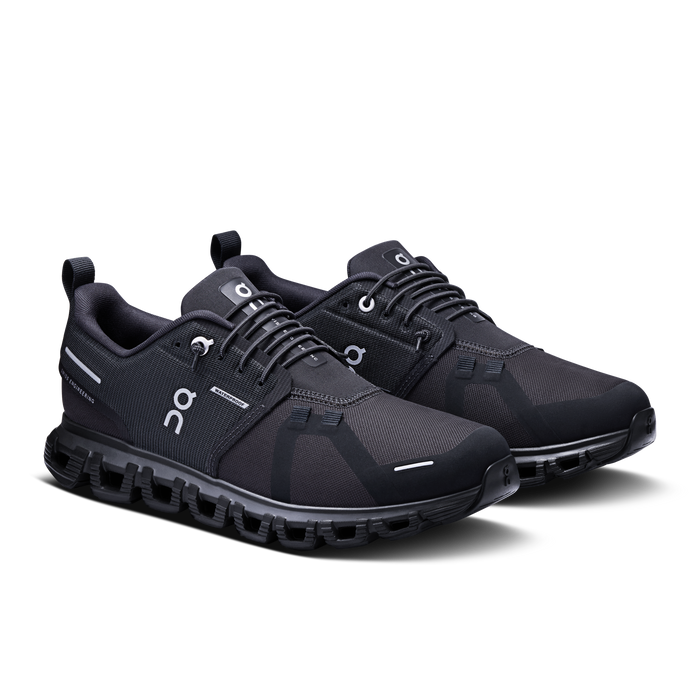On Running Women's Cloud 6 Waterproof Shoes - Black / Black - Just For Sports