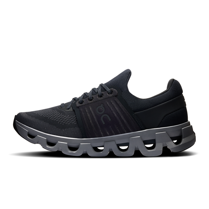 On Running Men's Cloudswift 4 Ad Shoes - Black / Rock - Just For Sports