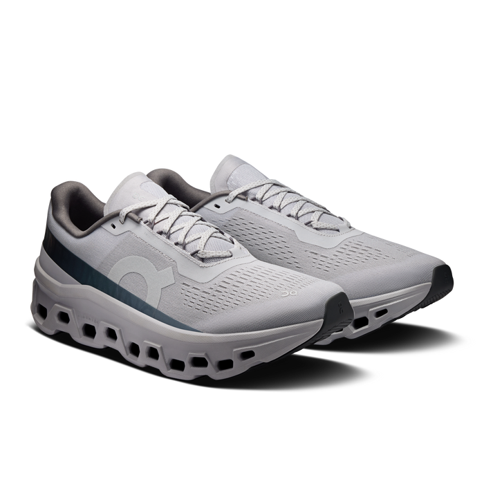 On Running Men's Cloudmonster 1 Shoes - Glacier / Alloy - Just For Sports