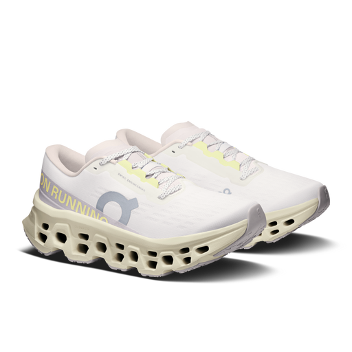 On Running Women's Cloudmonster 3 Shoes - Ivory / Seedling - Just For Sports