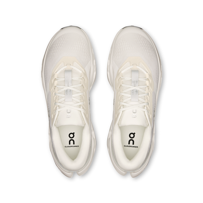 On Running Men's Cloudrunner 3 Shoes - White / Glacier - Just For Sports