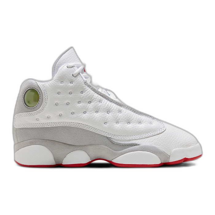 Nike Kids Jordan 13 Retro Shoes White True Red Wolf Grey Just For Sports