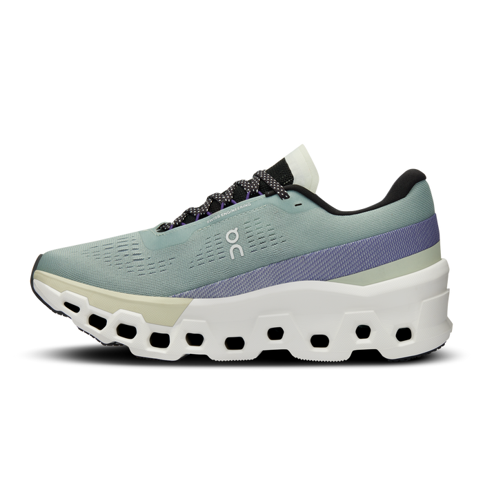 On Running Women's Cloudmonster 2 Shoes - Mineral / Aloe