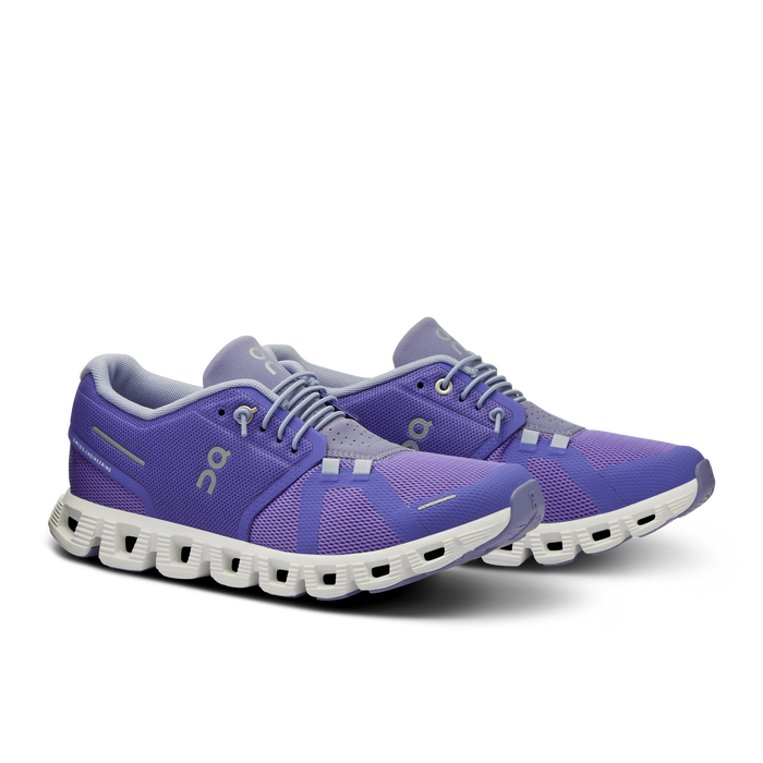 On Running Women's Cloud 5 Shoes - Blueberry / Feather