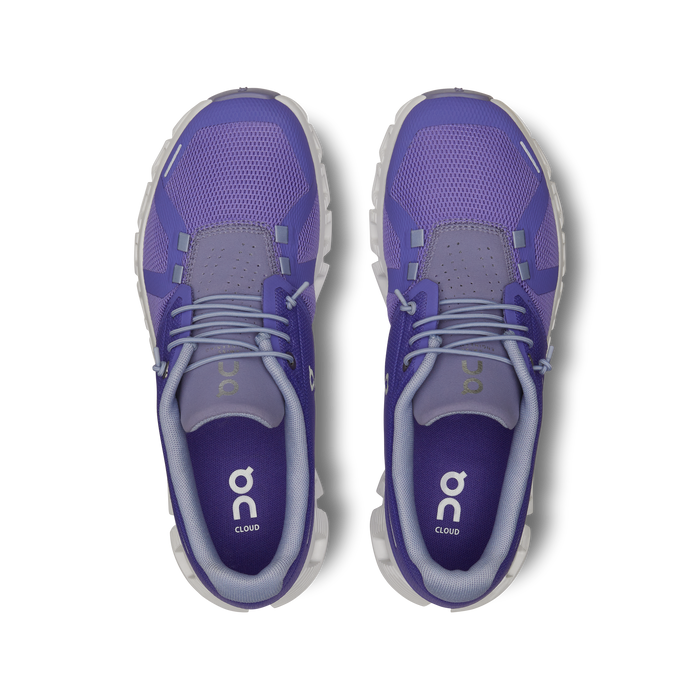 On Running Women's Cloud 5 Shoes - Blueberry / Feather