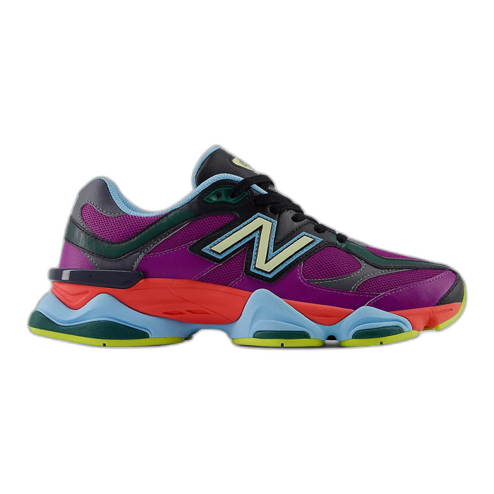 New Balance Men's 9060 Shoes - Purple Fuchsia / Blast Red / Washed Amber