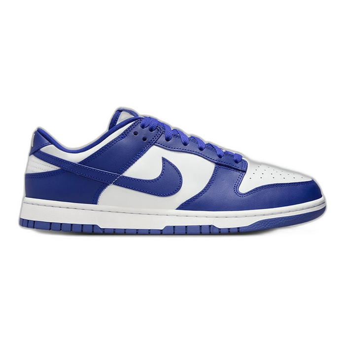 Nike Men's Dunk Low Shoes - White / Concord / University Red