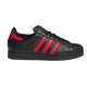 Adidas Men's Superstar Ii Shoes - Black / Better Scarlet