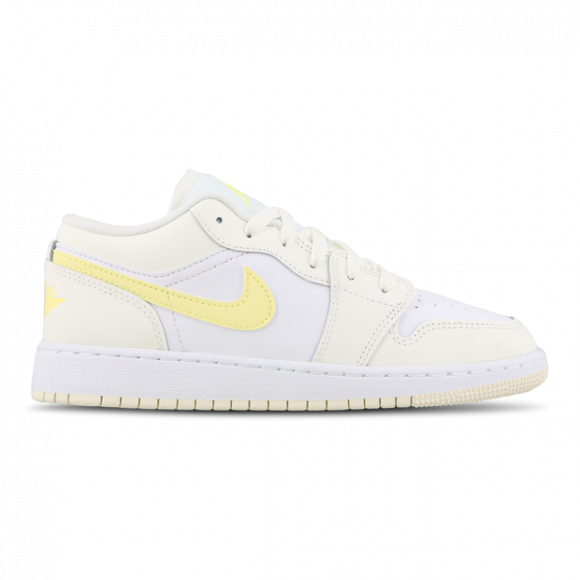 Nike Kids' Air Jordan 1 Low Shoes - Sail / Light Laser Orange / White