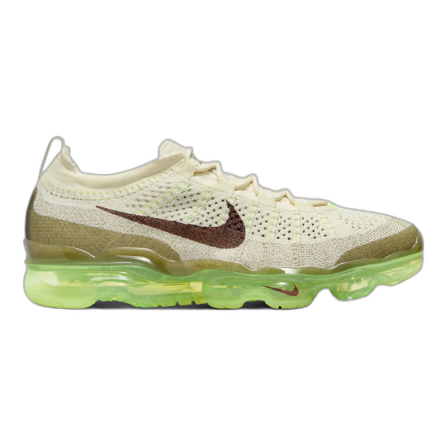 Nike Men's Air Vapormax 2023 Flyknit Shoes - Coconut Milk / Neutral Olive