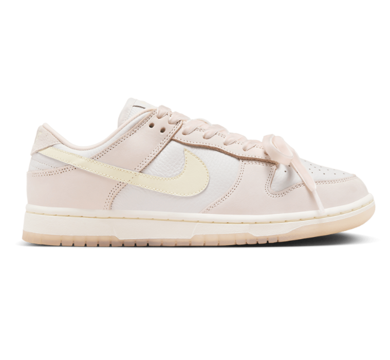 Nike Women's Dunk Low Premium Shoes Light Soft Pink Platinum Tint Coconut Milk