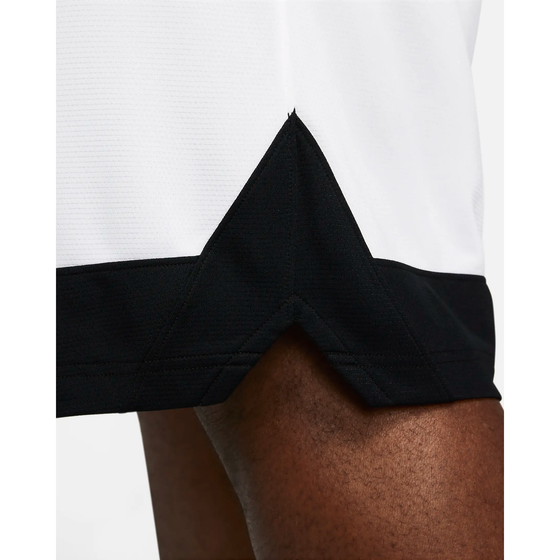 Nike Men's Dri Fit Icon Shorts - White / Black