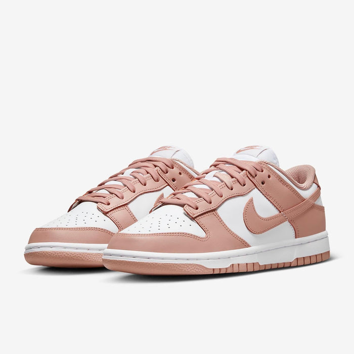 Nike Women's Dunk Low Shoes - White / Rose Whisper