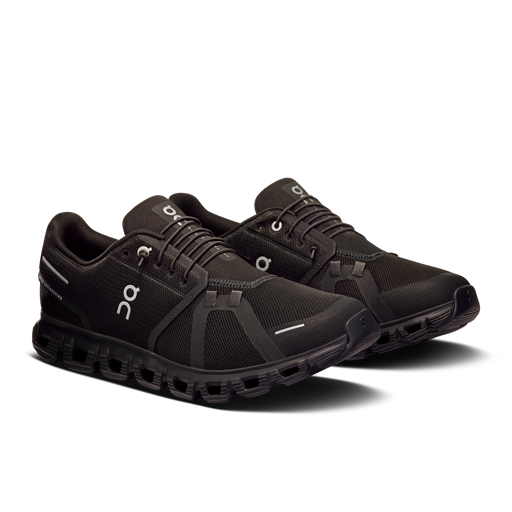 On Running Men's Cloud 6 Wide Shoes - Black / Black - Just For Sports