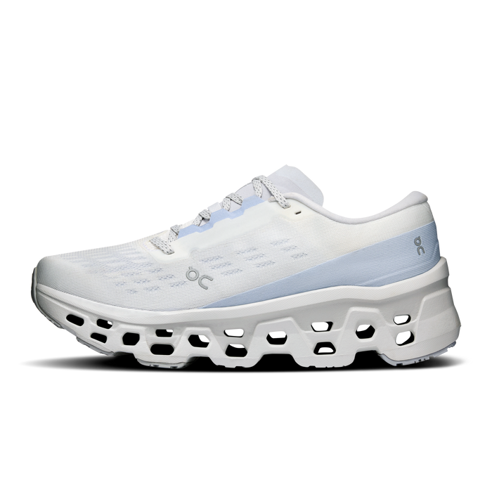 On Running Women's Cloudmonster 3 Shoes - White / Frost