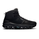 On Running Men's Cloudrock Mid Waterproof Shoes - Black / Black
