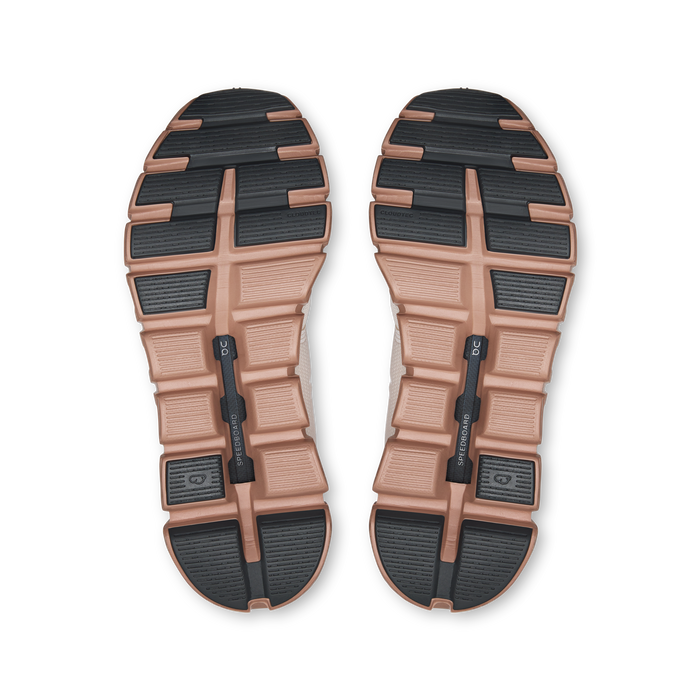 On Running Women's Cloud 6 Shoes - Oyster / Biscuit - Just For Sports