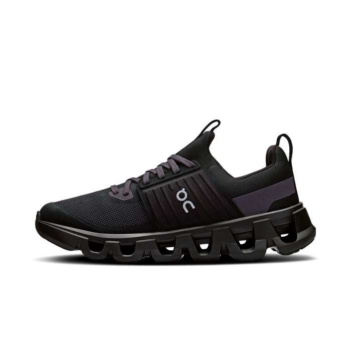 On Running Kids' Cloudswift Youth Shoes - Black / Eclipse