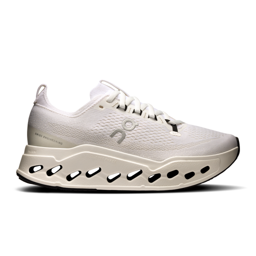 On Running Women's Cloudsurfer Max Wide Shoes - White / White - Just For Sports