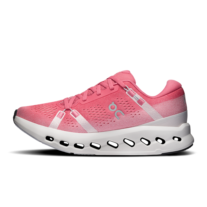 On Running Women's Cloudsurfer 2 Shoes - Camellia / Ivory