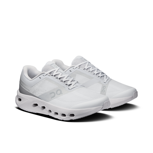 On Running Kids' Cloudsurfer Youth Shoes - Frost / White - Just For Sports