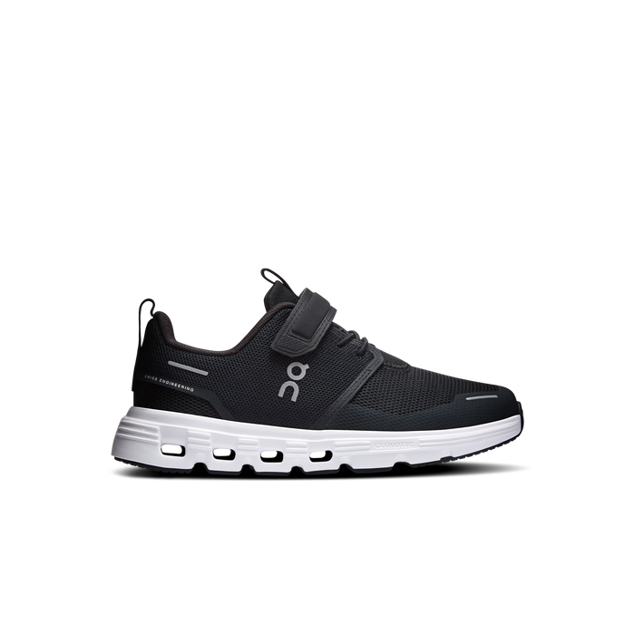On Running Kids' Cloud Play 2 Shoes - Black / White