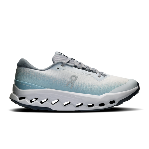 On Running Men's Cloudsurfer Trail 2 Waterproof Shoes - Glacier / Tide - Just For Sports