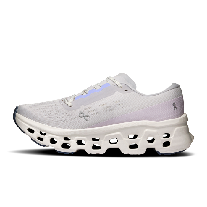 On Running Women's Cloudmonster 3 Shoes - Frost / Ivory