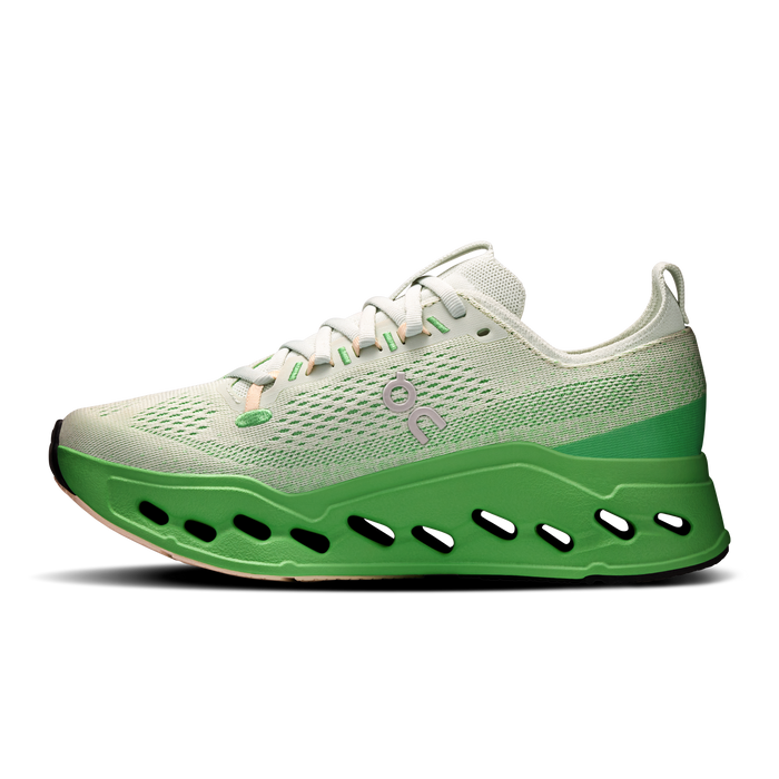 On Running Women's Cloudsurfer Max Shoes - Mineral / Honeydew - Just For Sports