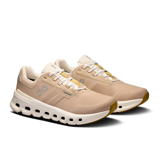 On Running Women's Cloudrunner 2 Waterproof Shoes - Sand / Dew - Just For Sports