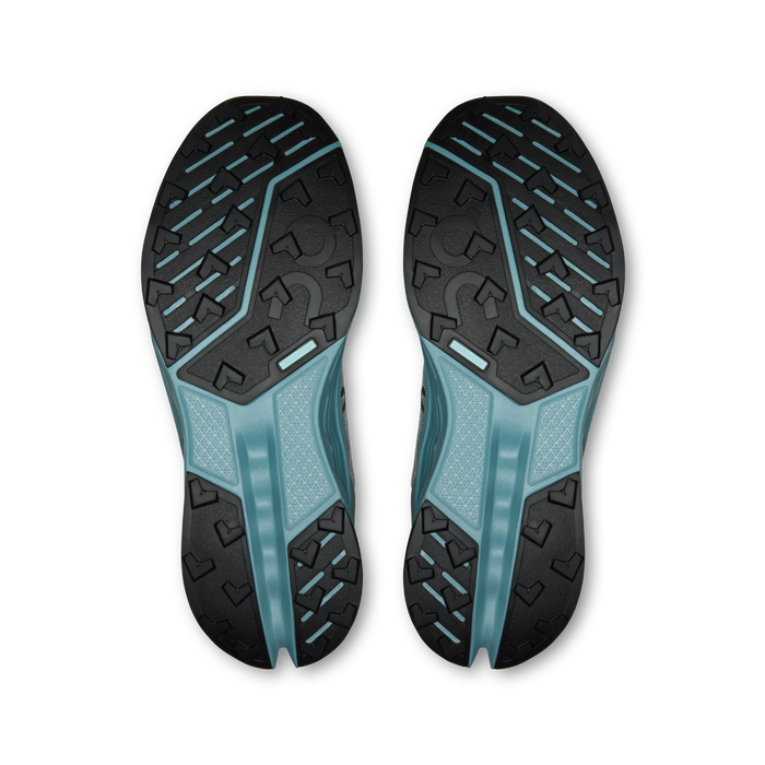 On Running Men's Cloudsurfer Trail 2 Shoes - Platinum / Tide