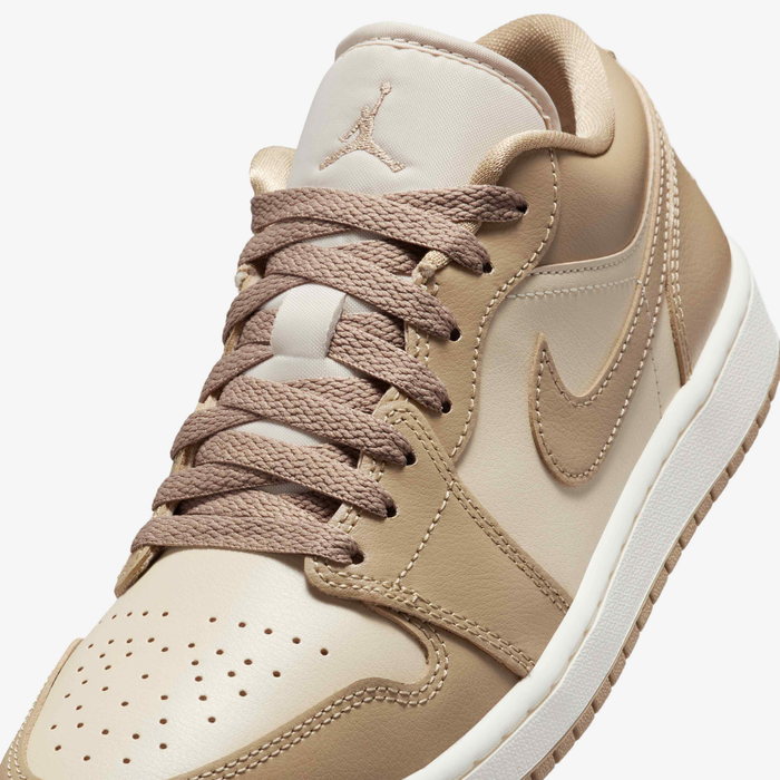 Nike Women's Air Jordan 1 Low Shoes - Rattan / Sail / Desert Camo - Just For Sports